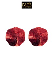 Nipples rouges sequin - Paris Hollywood