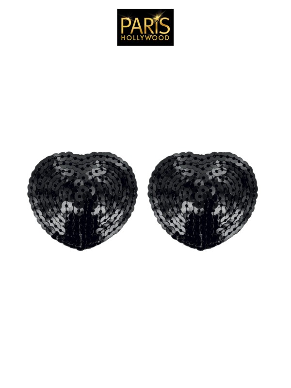 Nipples noirs sequin - Paris Hollywood