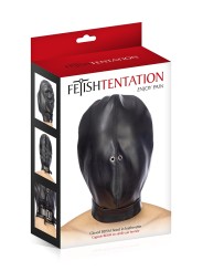 Cagoule BDSM fermée simili cuir - Fetish Tentation