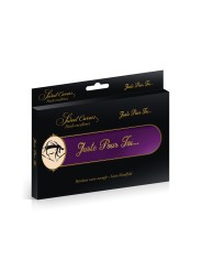 Bandeau BDSM satin pourpre - Sweet Caress
