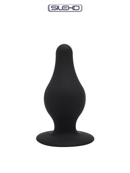 Plug anal The Original Model 2 noir 7,2 cm - SilexD