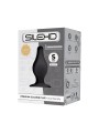 Plug anal The Original Model 2 noir 7,2 cm - SilexD