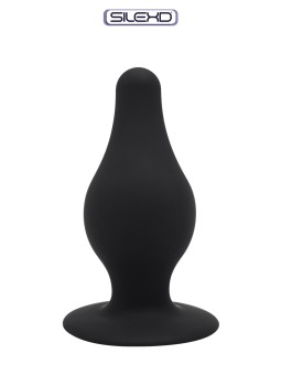 Plug anal The Original Model 2 noir 10,2 cm - SilexD