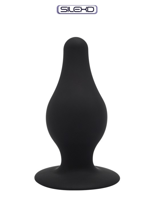 Plug anal The Original Model 2 noir 10,2 cm - SilexD