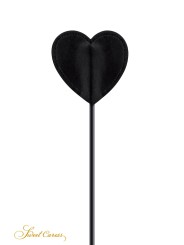 Tapette coeur avec pompon fuchsia - Sweet Caress