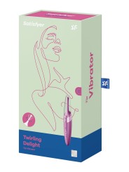 Stimulateur Twirling Delight Framboise - Satisfyer