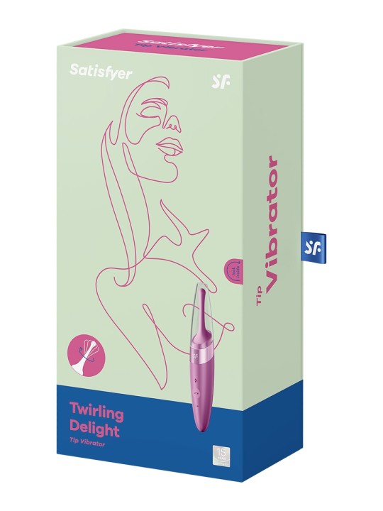 Stimulateur Twirling Delight Framboise - Satisfyer