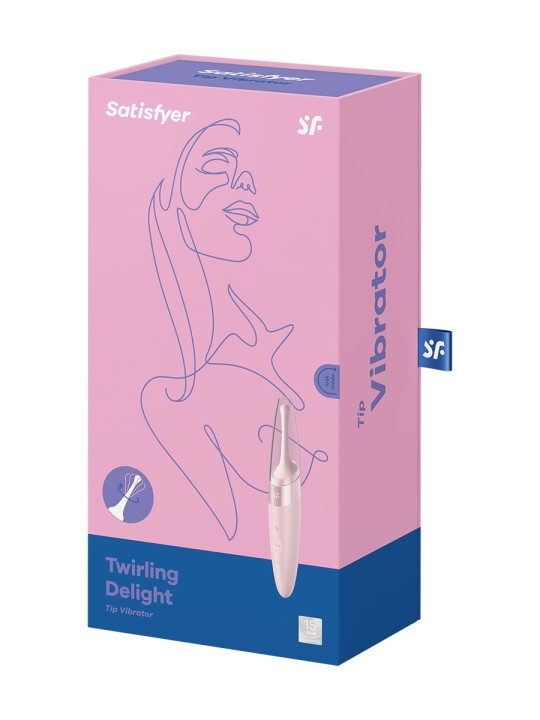 Stimulateur Twirling Delight Rose - Satisfyer