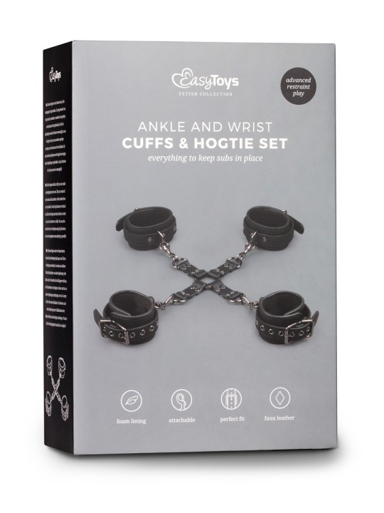 Croix en cuir Hog Tie - Easytoys Fetish Collection