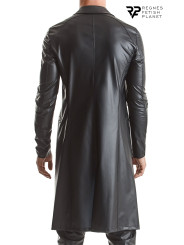 Manteau long wetlook Sergio - Regnes