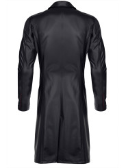 Manteau long wetlook Sergio - Regnes