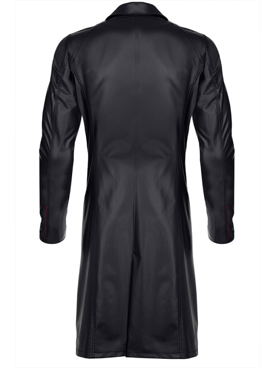 Manteau long wetlook Sergio - Regnes