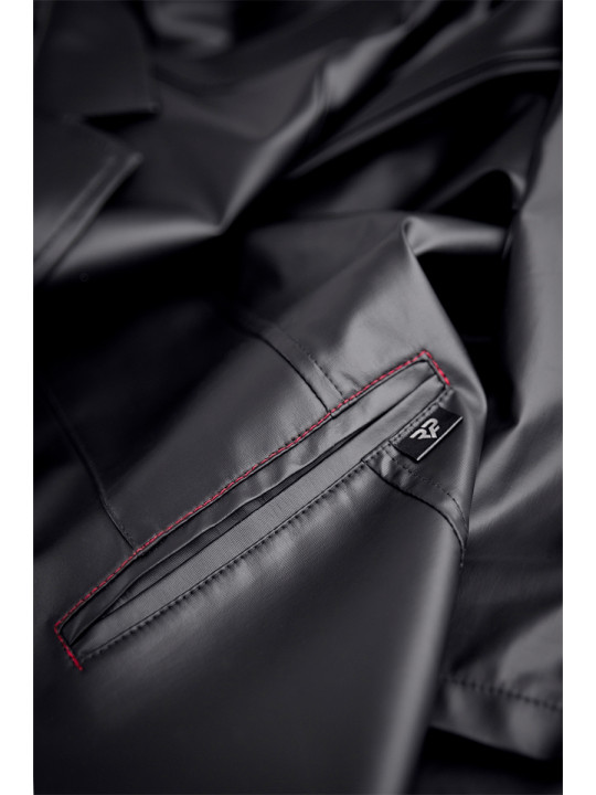 Manteau long wetlook Sergio - Regnes