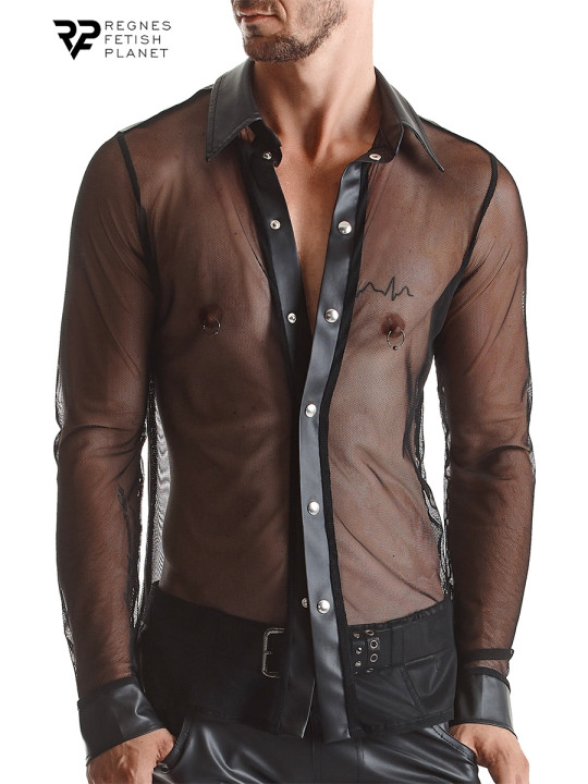 Chemise transparente Cesare - Regnes