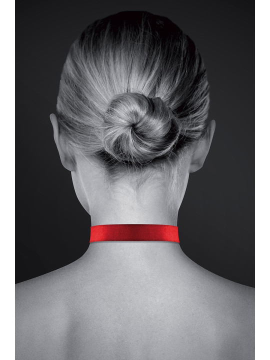 Collier rouge cadenas coeur - Bijoux Pour Toi