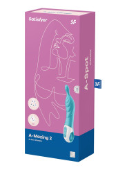 Vibromasseur A-Mazing 2 Turquoise - Satisfyer