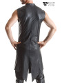 Veste longue sans manche wetlook Marco - Regnes