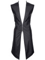 Veste longue sans manche wetlook Marco - Regnes