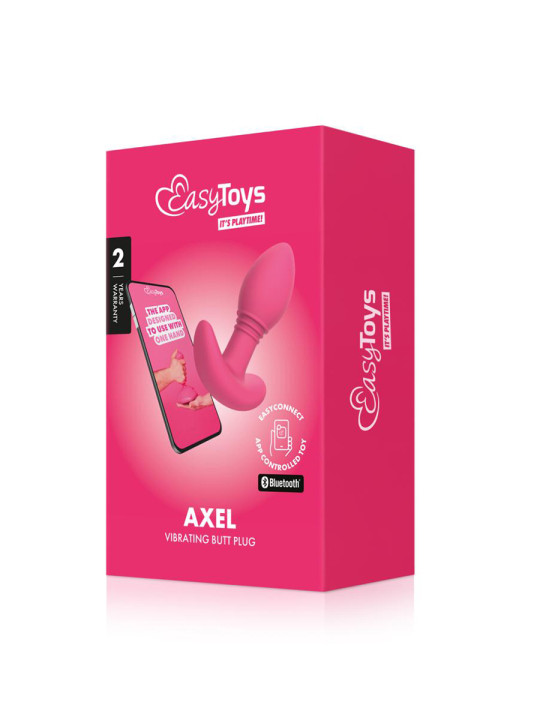 Plug anal vibrant connecté Axel - EasyConnect