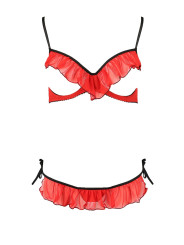 Ensemble lingerie seins nus Cherry - Passion