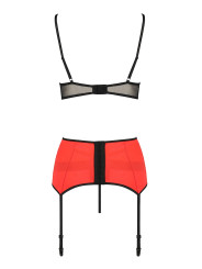 Ensemble lingerie à jarretelles Femmina - Passion