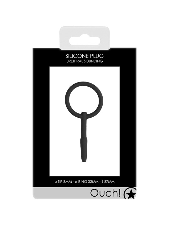 Sonde urétrale silicone 8,7 x 0,8 cm - Ouch!