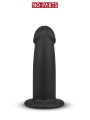 Gode ventouse noir Charlie 14,5 cm - No-Parts