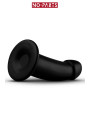 Gode ventouse noir Charlie 14,5 cm - No-Parts