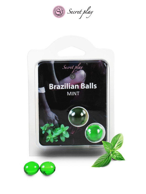 2 Brazilian balls - menthe