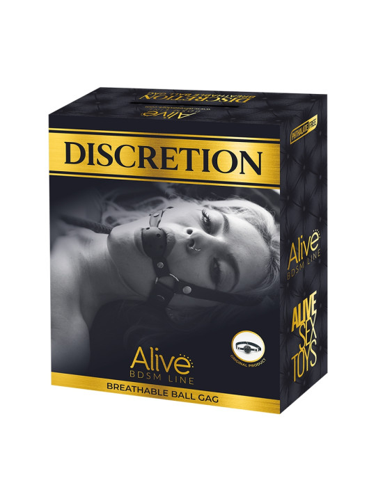 Baillon Discretion rouge - Alive