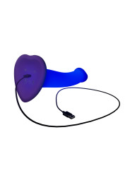 Dildo lumineux violet - Strap-On-Me