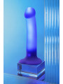 Dildo lumineux violet - Strap-On-Me