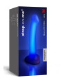 Dildo lumineux violet - Strap-On-Me