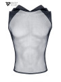 T-shirt à capuche en mesh - Regnes