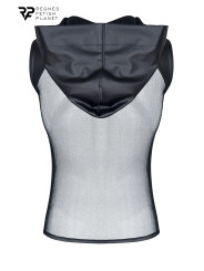 T-shirt à capuche en mesh - Regnes
