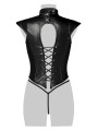 Corsage lacé sexy fetish - Grey Velvet