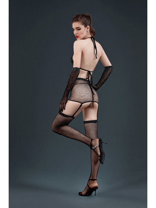 Ensemble résille et strass  N°20 - Moonlight
