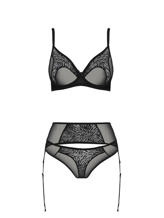Ensemble à jarretelles Selaginella - Passion ECO Collection