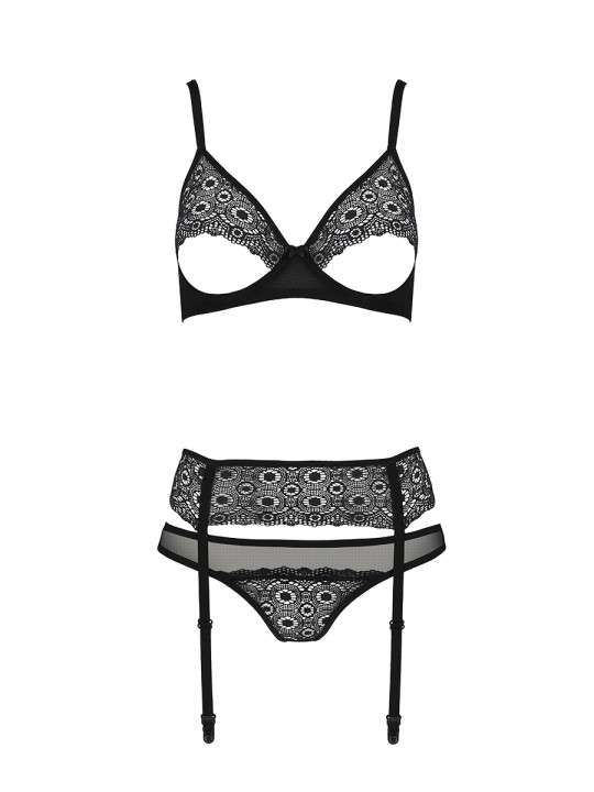 Ensemble à jarretelles Zinnia - Passion ECO Collection