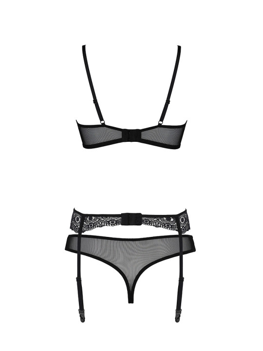 Ensemble à jarretelles Zinnia - Passion ECO Collection