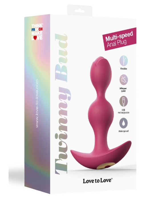 Plug anal vibrant Twinny Bud prune