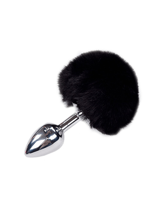 Plug métal Fluffy S noir - Alive