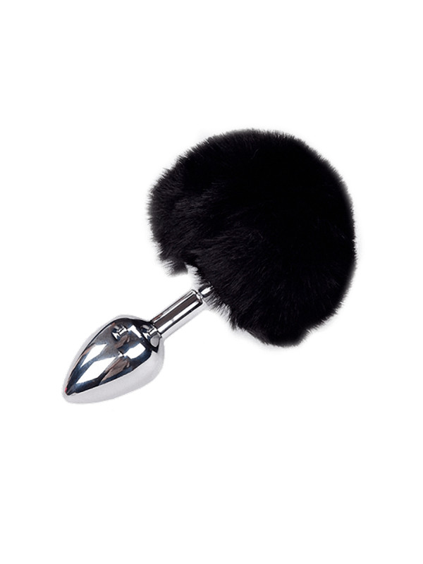 Plug métal Fluffy S noir - Alive