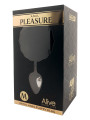 Plug métal Fluffy M noir - Alive
