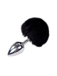 Plug métal Fluffy L noir - Alive