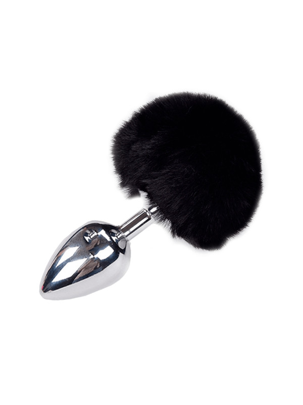 Plug métal Fluffy L noir - Alive