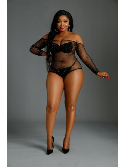 Body résille N°09 Queen Size - Moonlight