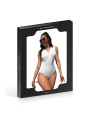 Body moulant blanc - Paris Hollywood