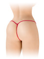 String ficelle ouvert Sandra rouge - Fashion Secret