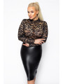 Robe mi longue Queen Size F269